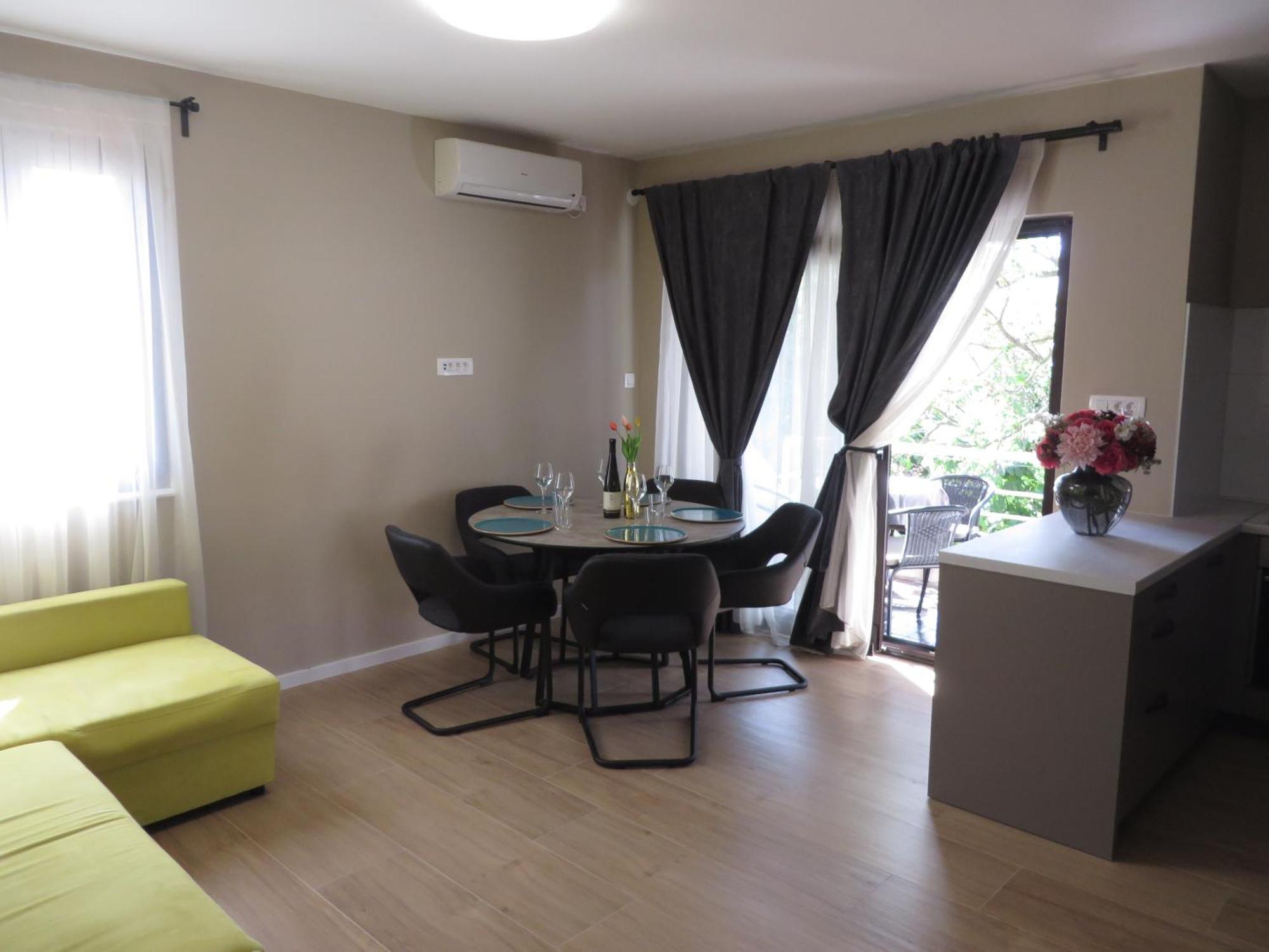 Apartments Amfa Biograd Na Moru Rum bild